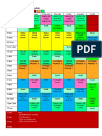 Time Management Weekly Schedule Signs:: 1-2am 2-3am 3-4am 4-5am