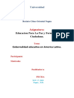 Tarea 4 de Educacion para La Paz y Formacion Ciudadana ..... 1