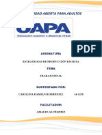 Estrategias de Producción Escrita Traajo Final