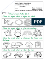 Sr. KG Concept 1st Week April