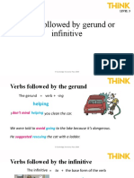 Verbs Followed by Gerund or Infinitive: Level