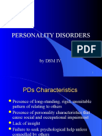 Personality Disorders by DSM IV