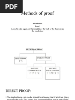 Methods of Proof