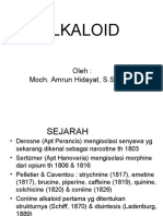 Alkaloid: Oleh: Moch. Amrun Hidayat, S.Si., Apt