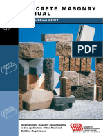 Masonry Manual PDF