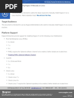 Installing Nagios XI Manually On Linux PDF