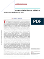 Recurrence Post-Atrial Fibrillation Ablation: Editorial