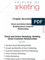 Chapter Seventeen: Direct and Online Marketing: Building Direct Customer Relationships