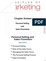 Chapter Sixteen: Personal Selling and Sales Promotion
