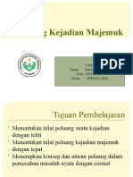 Peluang Kejadian Majemuk