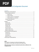 TCS Configuration PDF