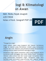 Angin Dan Awan (Meteorologi & Klimatologi)