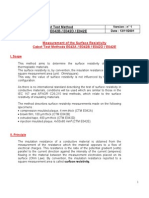 CTM Surface Resistivity November 2001