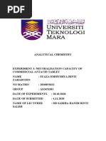 Gas Chromatography Lab Report | PDF | Gas Chromatography | Chromatography