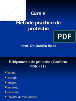 Curs 5- Metode practice de protectie