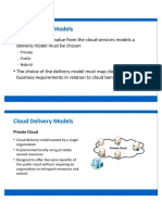 03 - Cloud Delivery Models