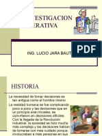 Investigación operativa - Definición, historia y áreas de estudio