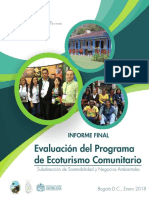 Evaluacion Programa Ecoturismo Comunitario PNN 2018. Final PDF