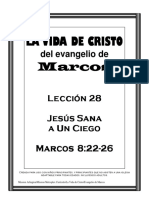 Lecciòn 28, Jesùs Sana A Un Ciego PDF