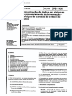 NBR 11419 PB 1495 - Comunicacao de Dados em Sistemas de Processamento Da Informacao - Servicos de Camada de Enlace de Dados