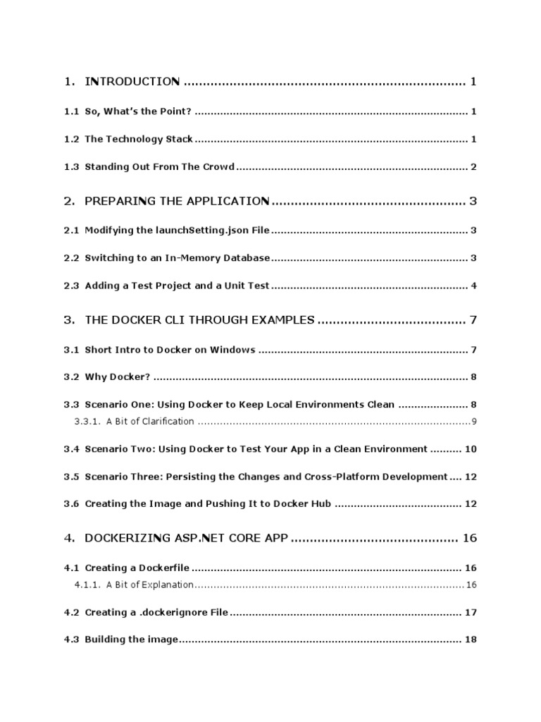 Dockerizing ASP.NET Core Applications Guide | PDF | Windows Registry ...
