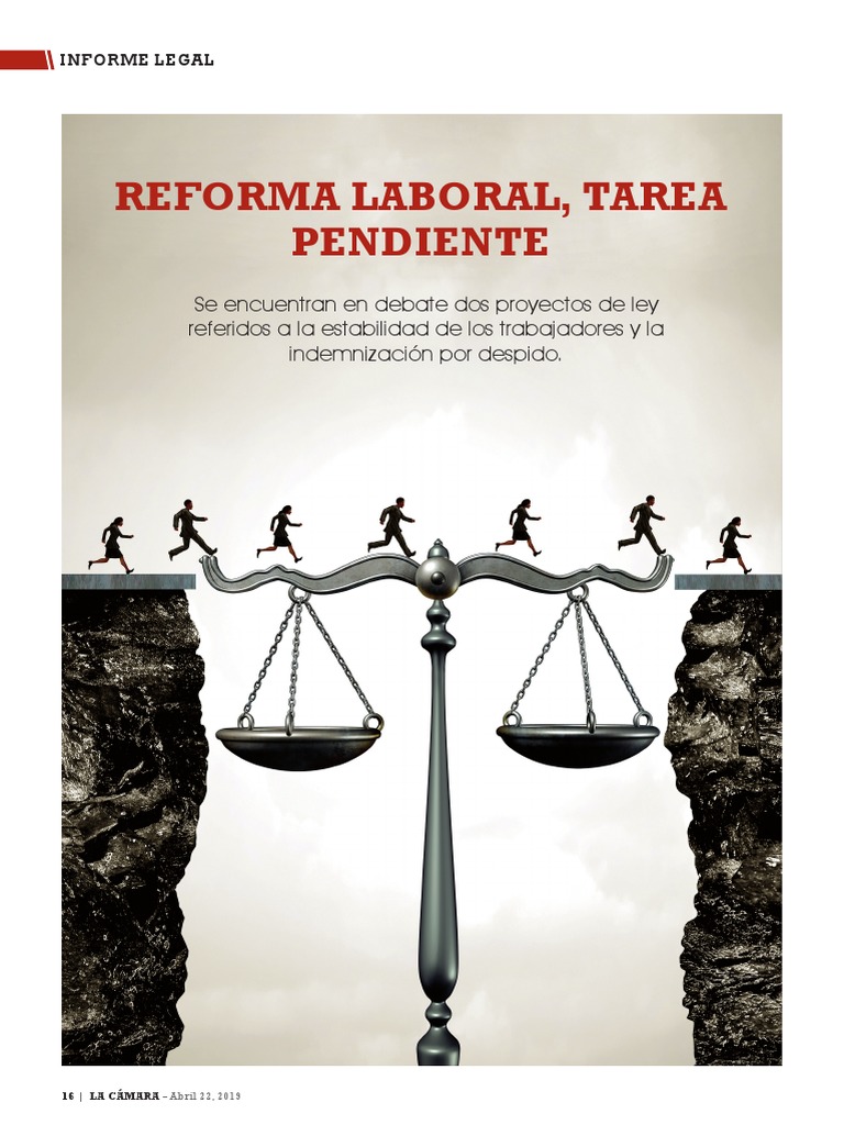 Proyectos de Ley sobre Indemnización Laboral | PDF | Derecho laboral ...