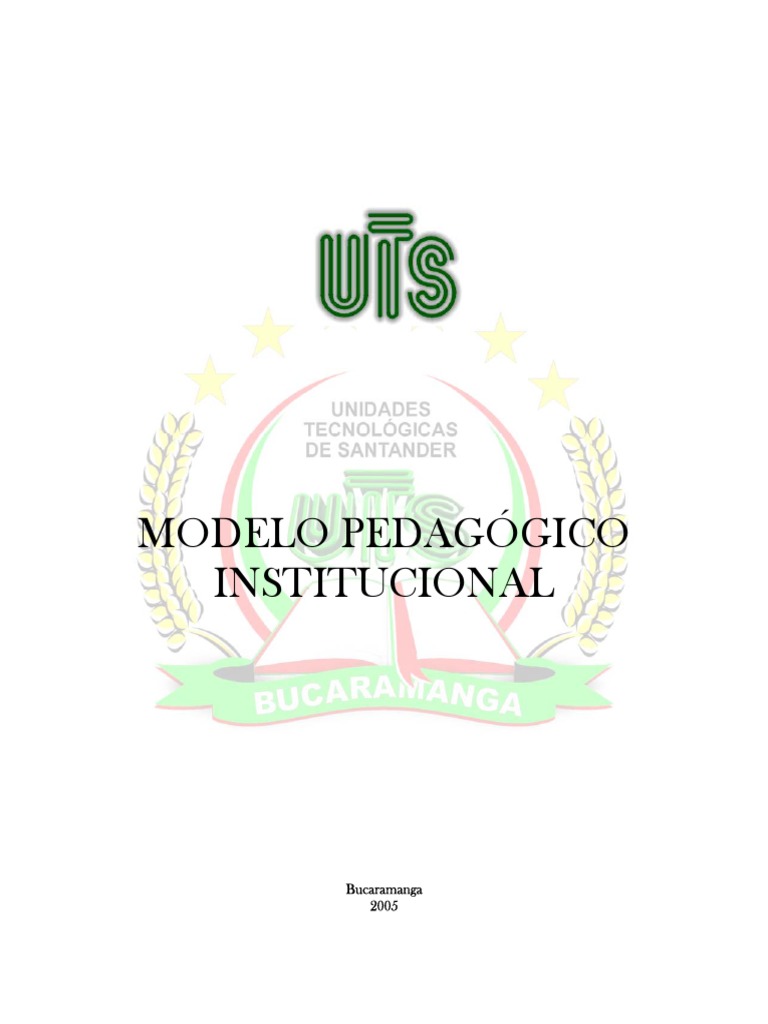 Modelo Pedagogico Institucional PDF | PDF | Aprendizaje | Plan de estudios