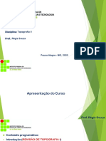 Aula 01 TOPOGRAFIA II PDF