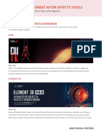 Great After Effects Tools PDF
