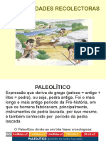 As Sociedades Recolectoras PDF