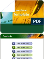 PowerPoint Template 19