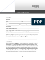Web Design Contract PDF