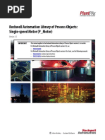 Rockwell Automation Library of Process Objects: Single-Speed Motor (P - Motor)