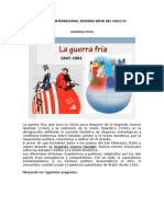 La Guerra Fría: Conflicto entre Estados Unidos y la Unión Soviética (1945-1991