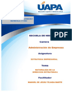 Estrategia Empresarial Unidad I