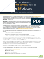 UTEL Crea Alianza Con AWS Educate11 PDF