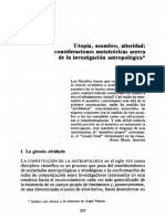 Esteban Krotz - Utopia Asombro y Alteridad PDF