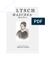 Mazurka Filtsch PDF