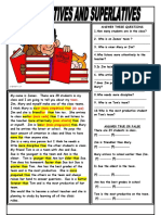 Comparatives and Superlatives Reading