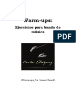 Ejercicios para Banda PDF