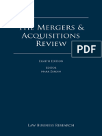 The Mergers & Acquisitions Review: Law Business Research