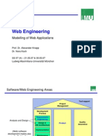 Modelling of Web Applications