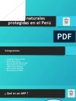 Áreas Naturales Protegidas en El Perú