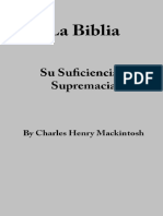 La Biblia Su Suficiencia y Supremacia - C.H. Mackintosh - 8875