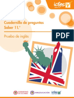 Cuadernillo de Preguntas Saber 11 Ingles 2018 PDF