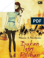 Bukan Istri Pilihan - Maria A. Sardjono