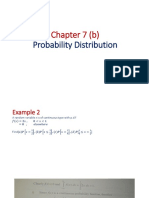 Chapter 7 (B) : Probability Distribution