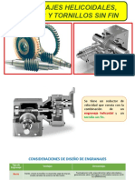 ENGRANAJES HELICOIDALES, CÓNICOS Y TORNILLOS SIN FIN  5