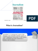 What Is Journalism?