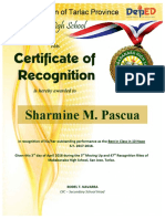 Sharmine M. Pascua: OIC - Secondary School Head